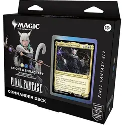 Magic: The Gathering MtG Final Fantasy Commander Deck - Scions & Spellcraft - Image 1