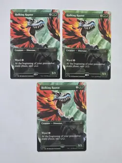 3x Hulking Raptor - Showcase - Lost Caverns- Near Mint - MTG - Image 1