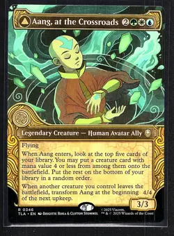 Aang, at the Crossroads (Showcase) R Avatar: The Last Airbender 346 NM - Image 1