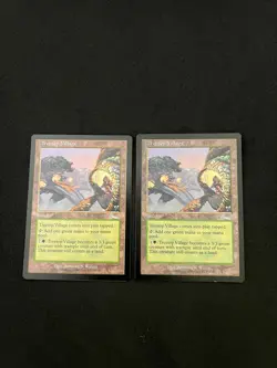 2xTreetop Villagex2 Urza's Legacy 143 LP MTG MAGIC THE GATHERING VINTAGE - Image 1