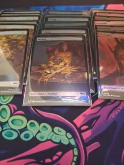 30x Foil Pizza Lands 6 Of Each Unplayed Mint - Image 3