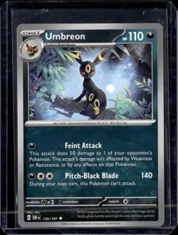 Umbreon - 130/197 / SV03: Obsidian Flames 2023 NM / Pokemon TCG - Image 1