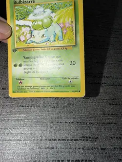 Carte Pokemon Bulbizarre 44/102 Edition 1 Set De Base Wizards Francais Occasion - Image 5