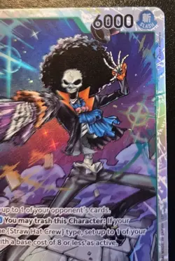 Brook OP15-032 Foil Super Rare Adventure On Kami's Island One Piece Card Game - Image 3