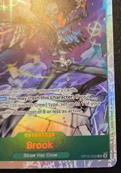 Brook OP15-032 Foil Super Rare Adventure On Kami's Island One Piece Card Game - Image 5