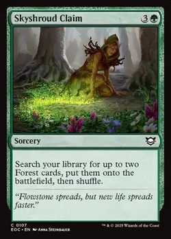 Skyshroud Claim C Regular #107 | EOC Edge of Eternities Commander | MTG - Image 1
