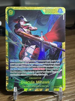 Dracule Mihawk | OP14-119 | One Piece | The Azure Sea’s Seven | Foil | SEC NM - Image 1