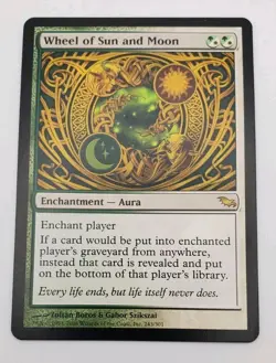 Wheel of Sun and Moon Shadowmoor SHM 1x MTG Magic the Gathering x1 Regular - Image 1