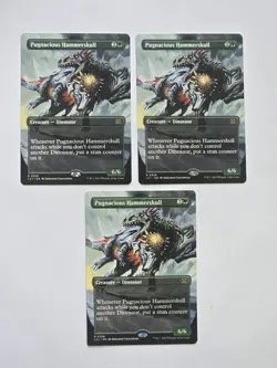 3x Pugnacious Hammerskull - Showcase - Lost Caverns- Near Mint - MTG - Image 1