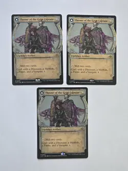 3x Throne Of The Grim Captain - Showcase - Lost Caverns- Near Mint - MTG - Image 1