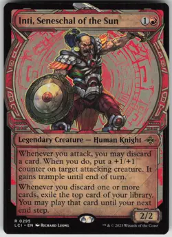 MTG TCG Inti, Seneschal of the Sun (Showcase) R The Lost Caverns of Ixalan 295 - Image 1