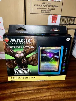MTG Fallout Mutant Menace Commander Deck Precon - Brand New - Image 1