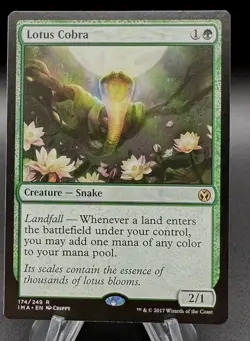 Lotus Cobra Iconic Masters Regular MTG free shipping - Image 1
