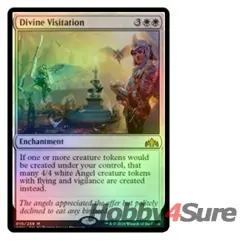 Foil Divine Visitation M/NM Magic: The Gathering MTG Guilds Of Ravnica - Image 1