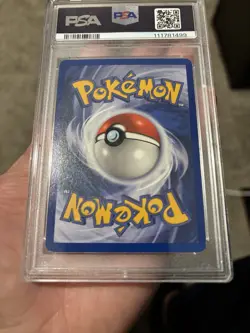 Pokemon Gengar Fossil 20/62 Rare Holo PSA 7 English 1999 Card - Image 5