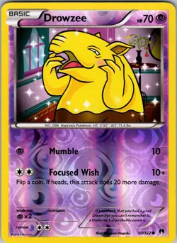 Drowzee 50/122 XY - BREAKpoint Pokemon TCG LP-NM - Image 1