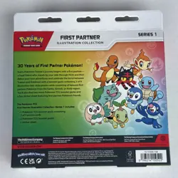Pokemon First Partner Illustration Collection Series 1 Promo Cards TCG Box - Image 2