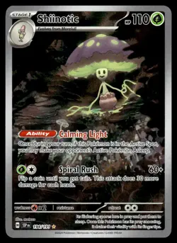 2024 Scarlet & Violet Series - Surging Sparks Shiinotic Illustration Rare - Image 1