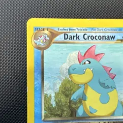 Pokemon Dark Croconaw 32/105 Neo Destiny Stage 1 60 HP Uncommon Regular English - Image 3