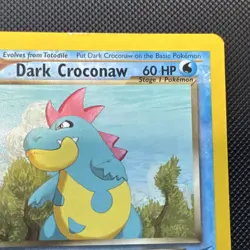 Pokemon Dark Croconaw 32/105 Neo Destiny Stage 1 60 HP Uncommon Regular English - Image 4