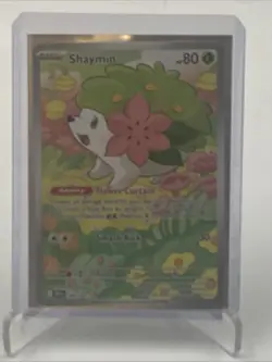 Shaymin 185/182 Pokemon TCG: Scarlet & Violet Destined Rivals Illustration Rare - Image 5