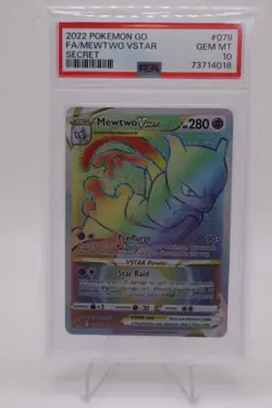 Mewtwo VSTAR (Secret) 079/078 Pokemon GO Holo - Image 2