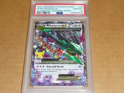 2021 Pokemon CELEBRATIONS M RAYQUAZA EX CLASS COLLECTION ROARING SKIES 76 PSA 10 - Image 1