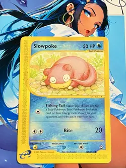2002 Pokemon Aquapolis Slowpoke 108/147 - Image 1
