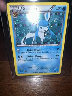 Glaceon - BW90 - Pokemon Black & White Promo Ultra Rare Holo Card MP - Image 1