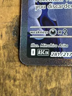 Team Rocket's Mewtwo ex 281/217 SIR Ascended Heroes Pokemon TCG NM 🔥👍😳 - Image 5