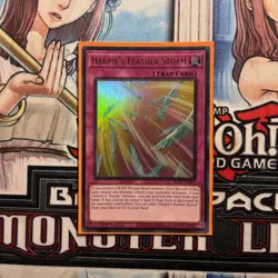Yugioh Harpie's Feather Storm Ultra Rare RA01 - Image 1