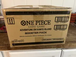 *144 Sleeved Booster Packs* One Piece OP15-EB04 Adventure On Kami’s Island Case - Image 1