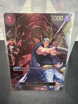 Benn.Beckman (SP) - OP09-009 Carrying On His Will (OP13) One Piece TCG - Image 1
