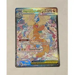Mega Dragonite EX 290/217 Full Art Holo Pokemon TCG Card 370 HP Stage 2 English - Image 1