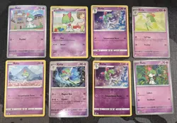 8 x Kirlia, Ralts Pokemon TCG Card Lot - Image 1