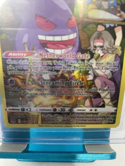 Pokemon Gengar #TG06/TG30 Lost Origins Trainer Gallery Full Art Card - Image 2