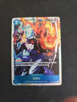 Sabo OP15-046 SR One Piece Card Game NM - Image 1