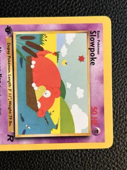 Pokemon TCG Slowpoke Team Rocket 67/82 Common Card WOTC 2000 LP - Image 2