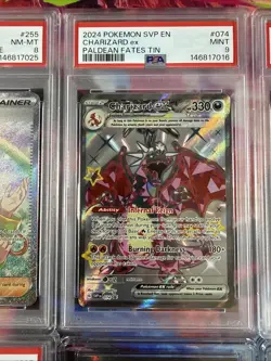 Pokemon 13x Graded Card Lot Psa Cgc Charizards, Gold Stars Sir - Image 5