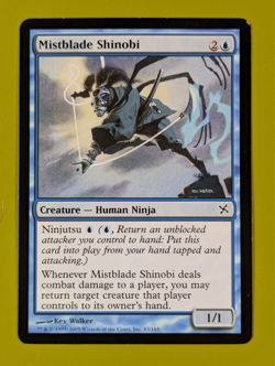 Mistblade Shinobi x1 Betrayers of Kamigawa 1x Magic the Gathering MTG - Image 1