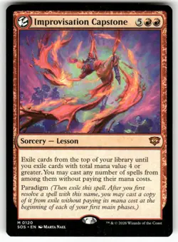 Improvisation Capstone 120 NM MTG Secrets of Strixhaven Magic - Image 1