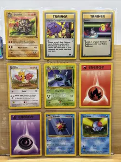 Pokemon Cards Vintage Lot Played To HP Condition & some non game cards 60+ total - Image 4