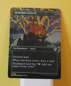 MTG INR: Abundant Growth (Enchantment) Innistrad Remastered Foil Extended Art - Image 1