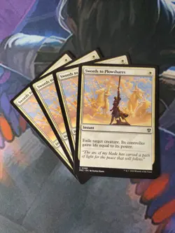 Swords to Plowshares x 4 | 7% Off 2+ | Karlov Manor | NM | MTG - Image 1