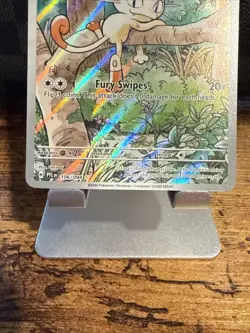 Pokemon Meowth IR #106/094 Phantasmal Flames Illustration Rare NM/M TCG - Image 3