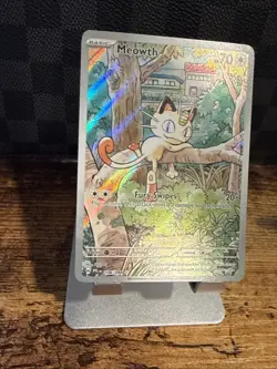 Pokemon Meowth IR #106/094 Phantasmal Flames Illustration Rare NM/M TCG - Image 5
