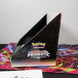 Pokemon Empty Prismatic Evolutions Poster Collection Display Box Only +1 Posters - Image 4