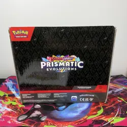 Pokemon Empty Prismatic Evolutions Poster Collection Display Box Only +1 Posters - Image 5
