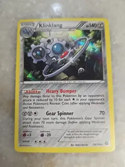 Pokemon Klinklang 73/114 Holo Rare XY Steam Siege NM Pack Fresh TCG - Image 1
