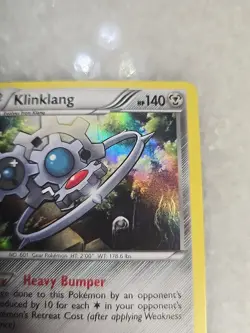 Pokemon Klinklang 73/114 Holo Rare XY Steam Siege NM Pack Fresh TCG - Image 3